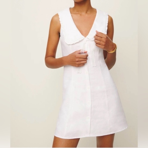 REFORMATION Soraya Linen Dress - Picture 2 of 16